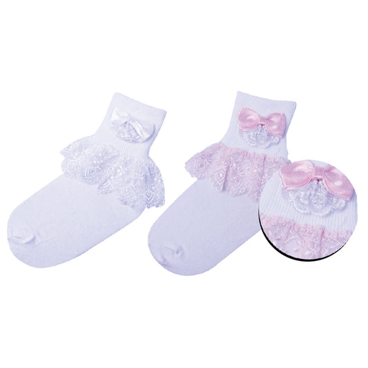 Bekids - Medias de Encaje colores surtidos - Ref: 4018