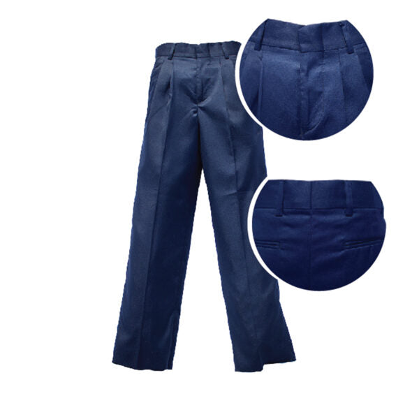 Bekids - Pantalón de gabardina con pinzas - Ref: 591212-AZ
